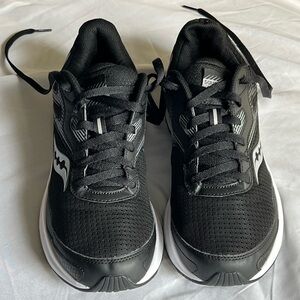 Saucony Black and White women’s Athletic Sneakers
